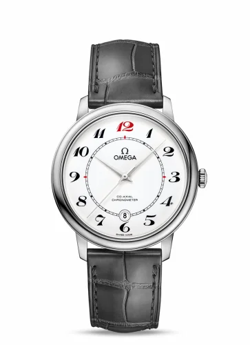 Omega De Ville Prestige Co-Axial 39.5 White Gold / Enamel / 50th Anniversary 424.53.40.20.04.002 (42453402004002)